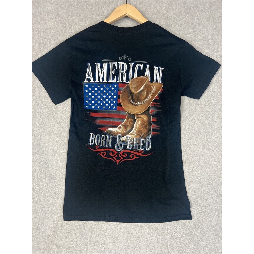 Pure Cowboy Country Western Southern Rodeo Mens S Short Sleeve Crewneck Tee